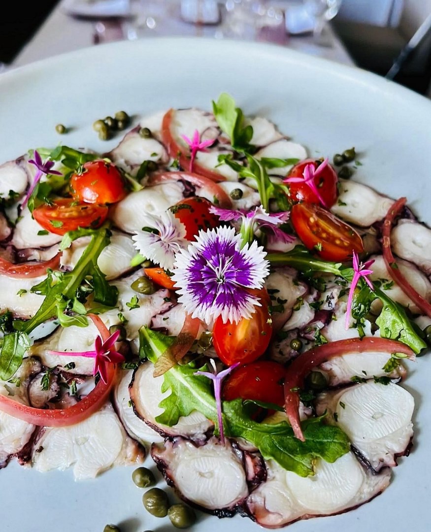 Octopus Carpaccio
