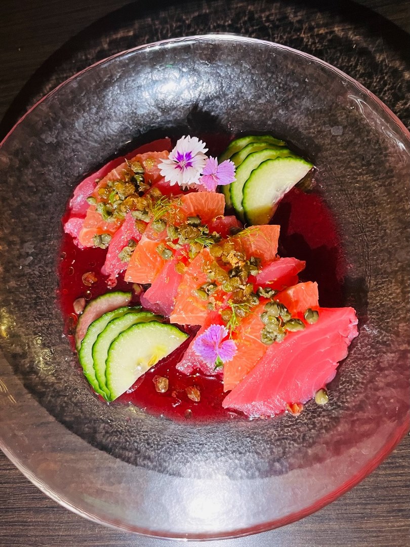 Tuna & Grapefruit Crudo